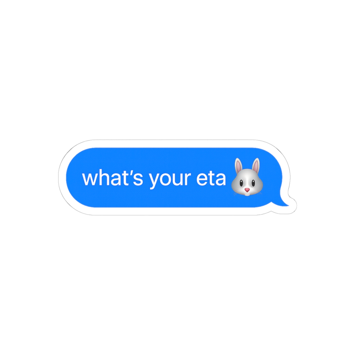NewJeans ETA Lyrics iMessage Sticker | Cute K-Pop Vinyl Decal