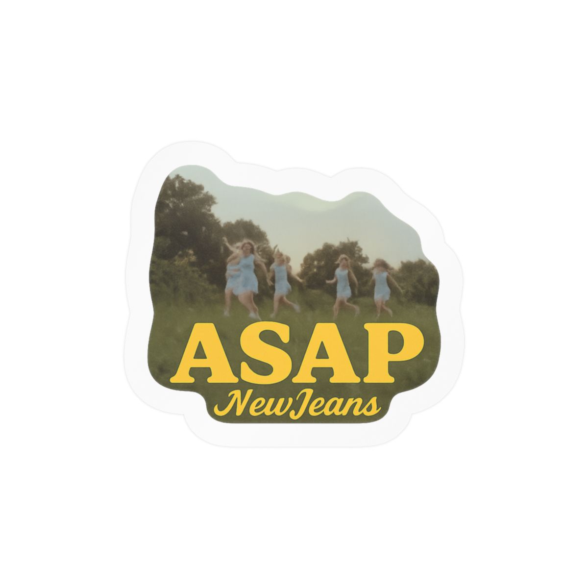ASAP NewJeans K-Pop Sticker | Cute Vinyl Decal - Official stickers merchandise