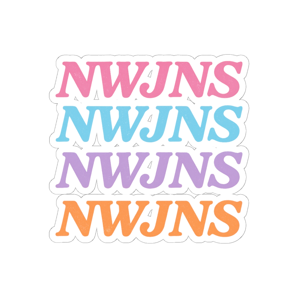 NewJeans Bunnies Hello K-pop Cute Sticker Decals — official NewJeans Stickers
