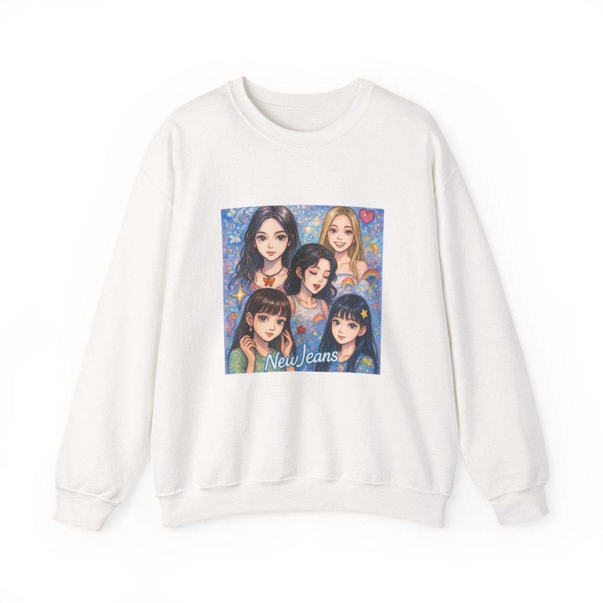 NewJeans Bunnies K-Pop Crewneck Sweatshirt - Official sweatshirts merchandise