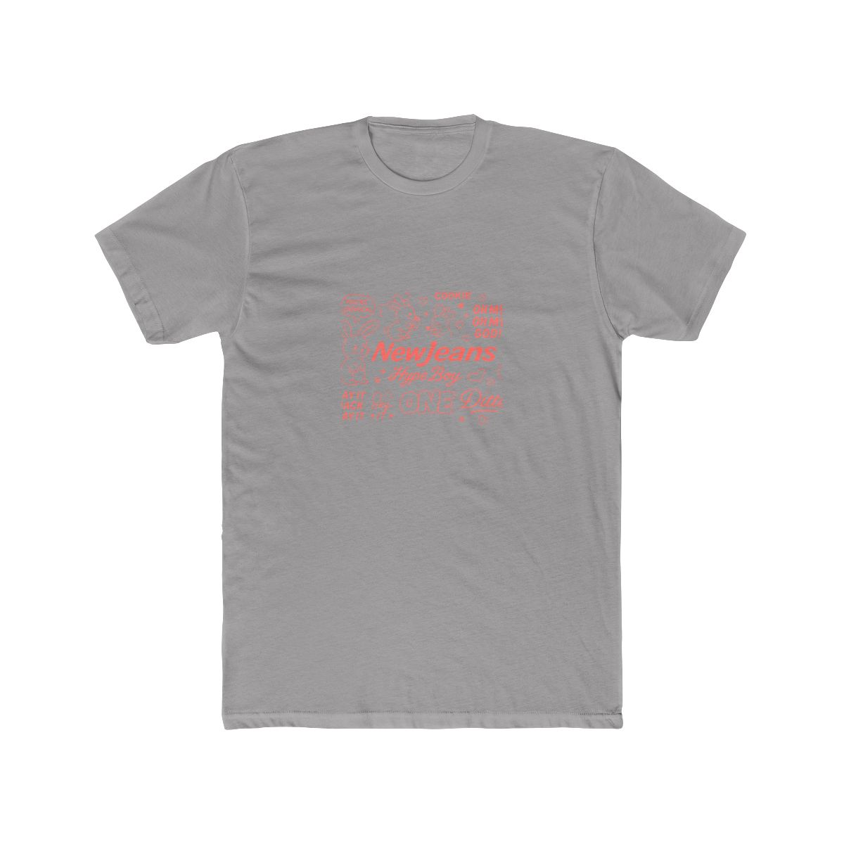 Vibrant NewJeans K-POP Fan Art Graphic T-Shirt - Official t-shirts merchandise