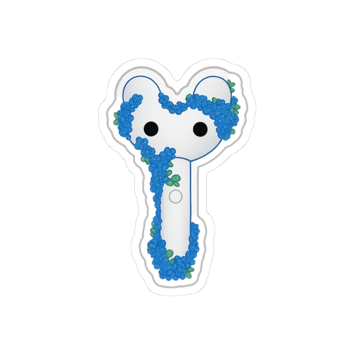 NewJeans Floral Lightstick K-Pop Sticker - Official stickers merchandise