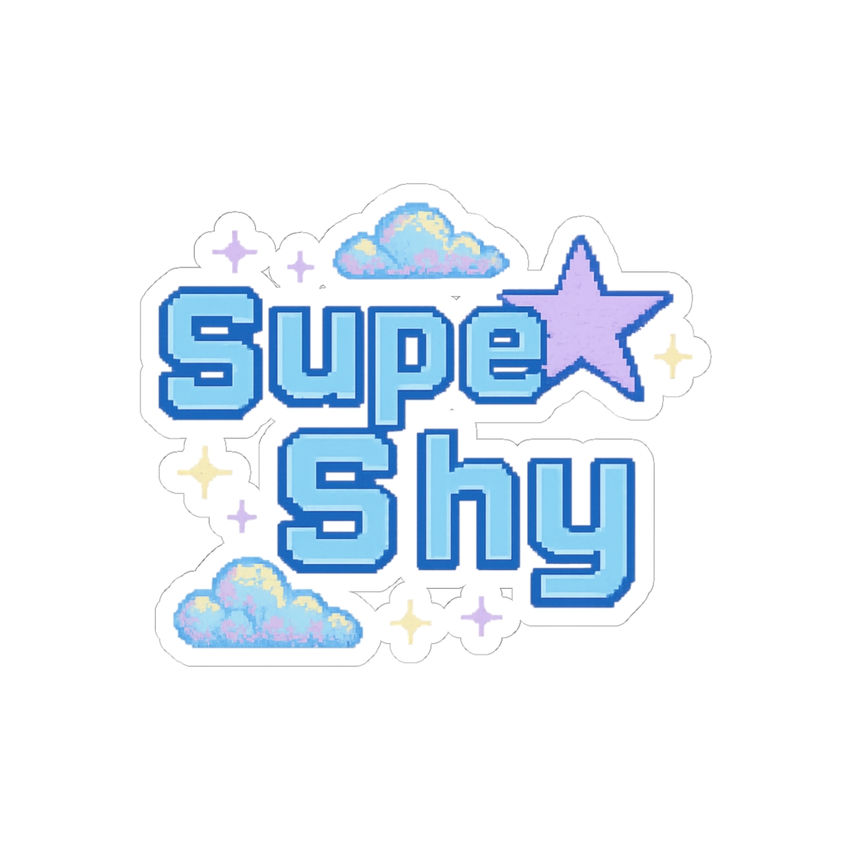 Super Shy NewJeans Sticker | Cute K-Pop Vinyl Decal