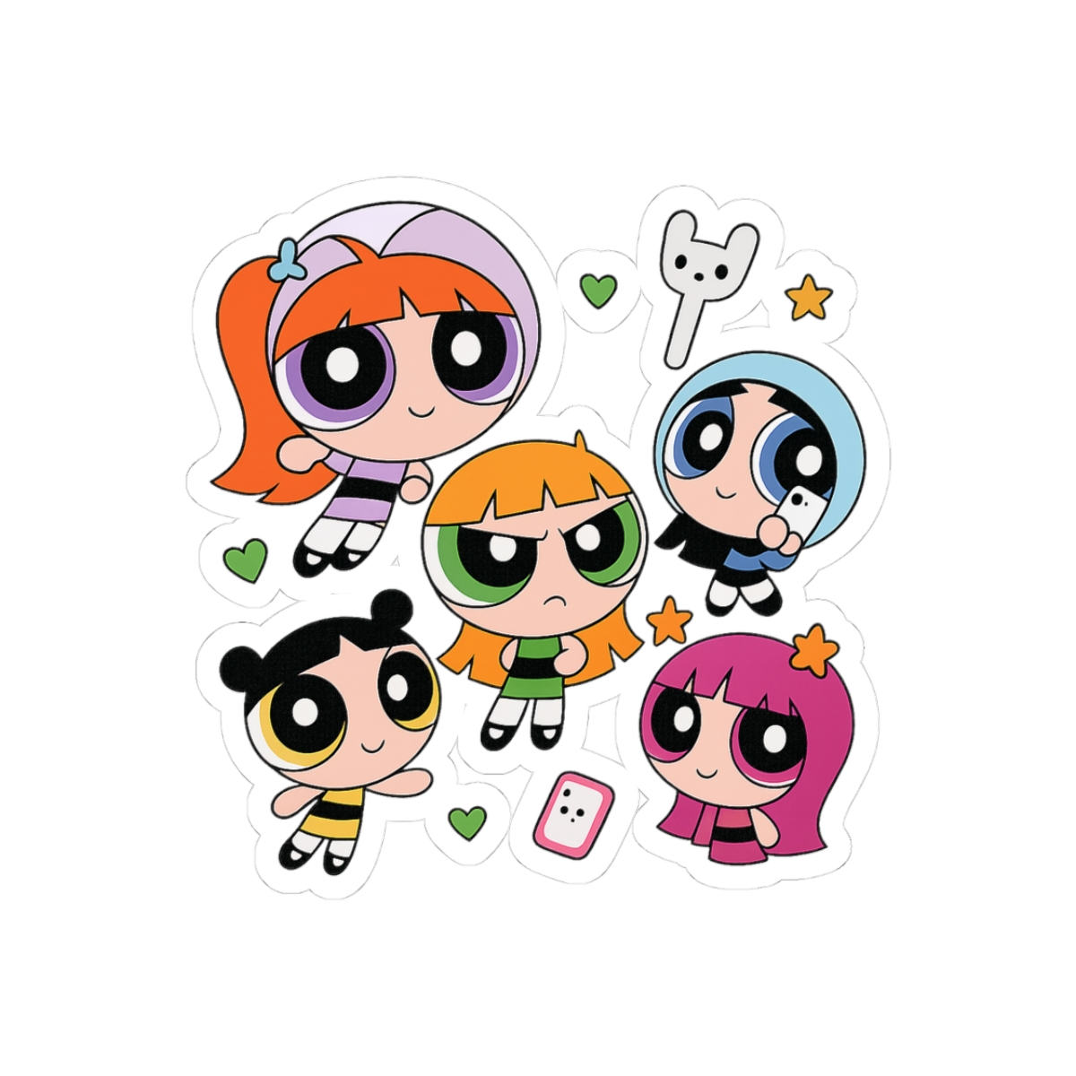Cute NewJeans Bunnies K-pop Adorable Sticker - Official stickers merchandise