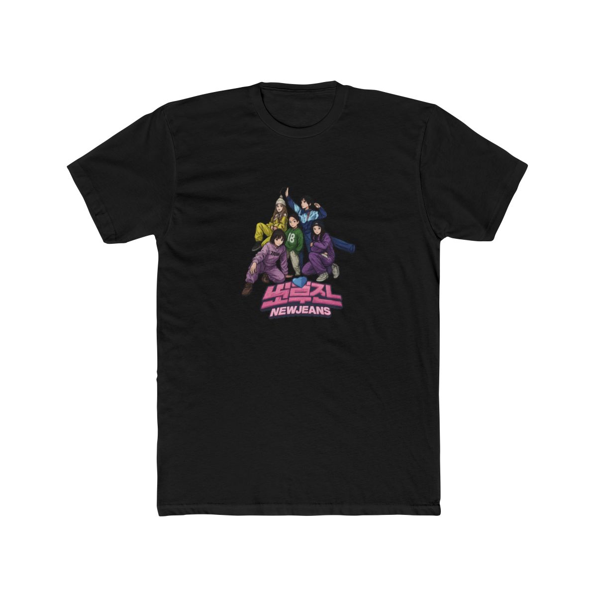 NewJeans K-Pop Bunny Fan Graphic T-Shirt
