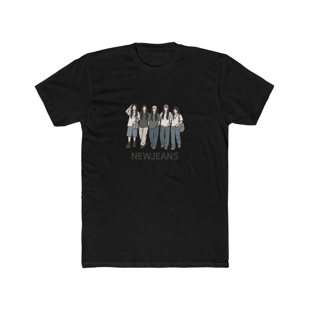 Bold NewJeans K-Pop Art Tribute T-Shirt
