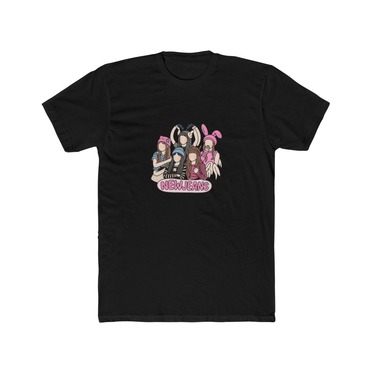 Iconic NewJeans K-Pop Art Graphic T-Shirt
