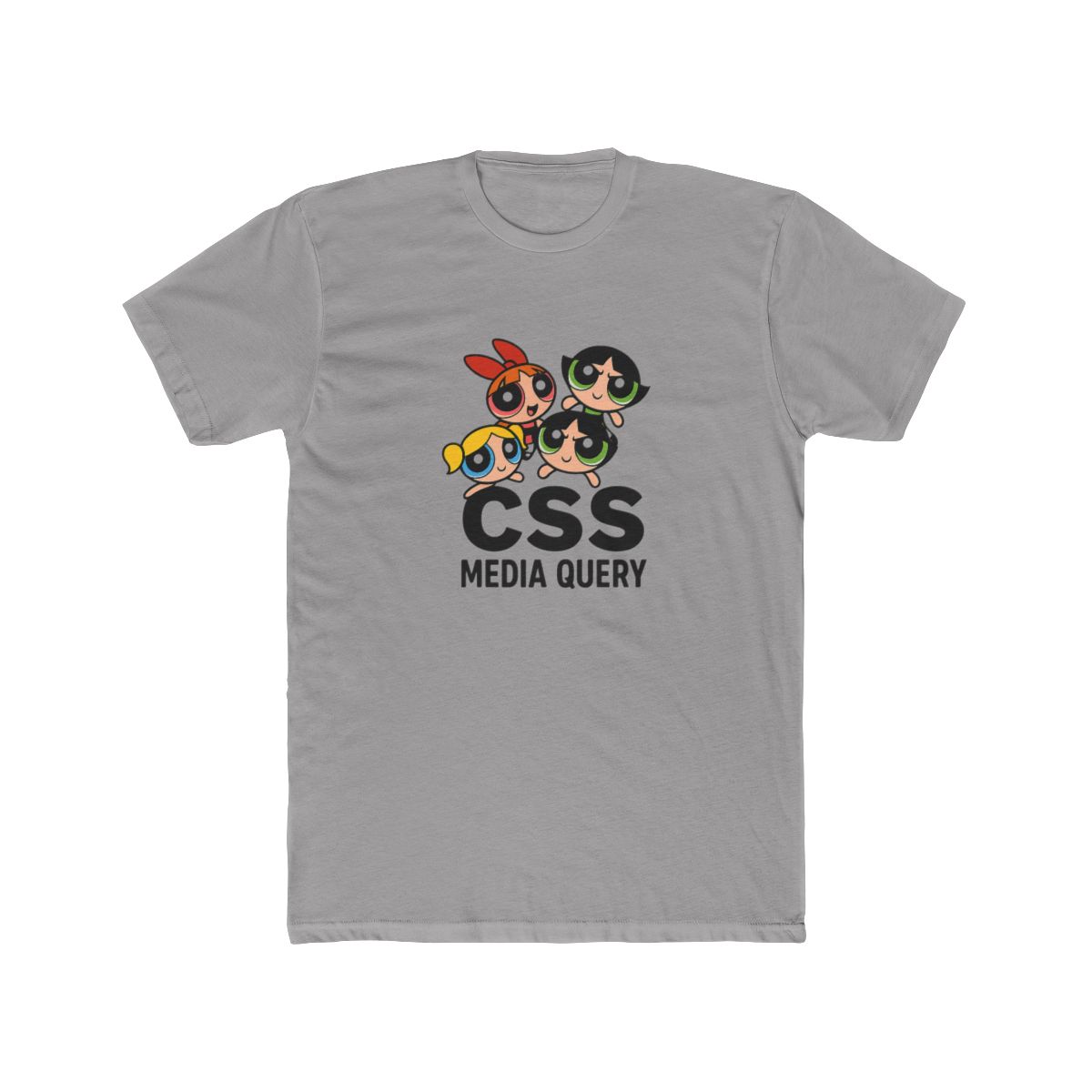 CSS Media Query Humor T-Shirt for Web Devs - Official t-shirts merchandise