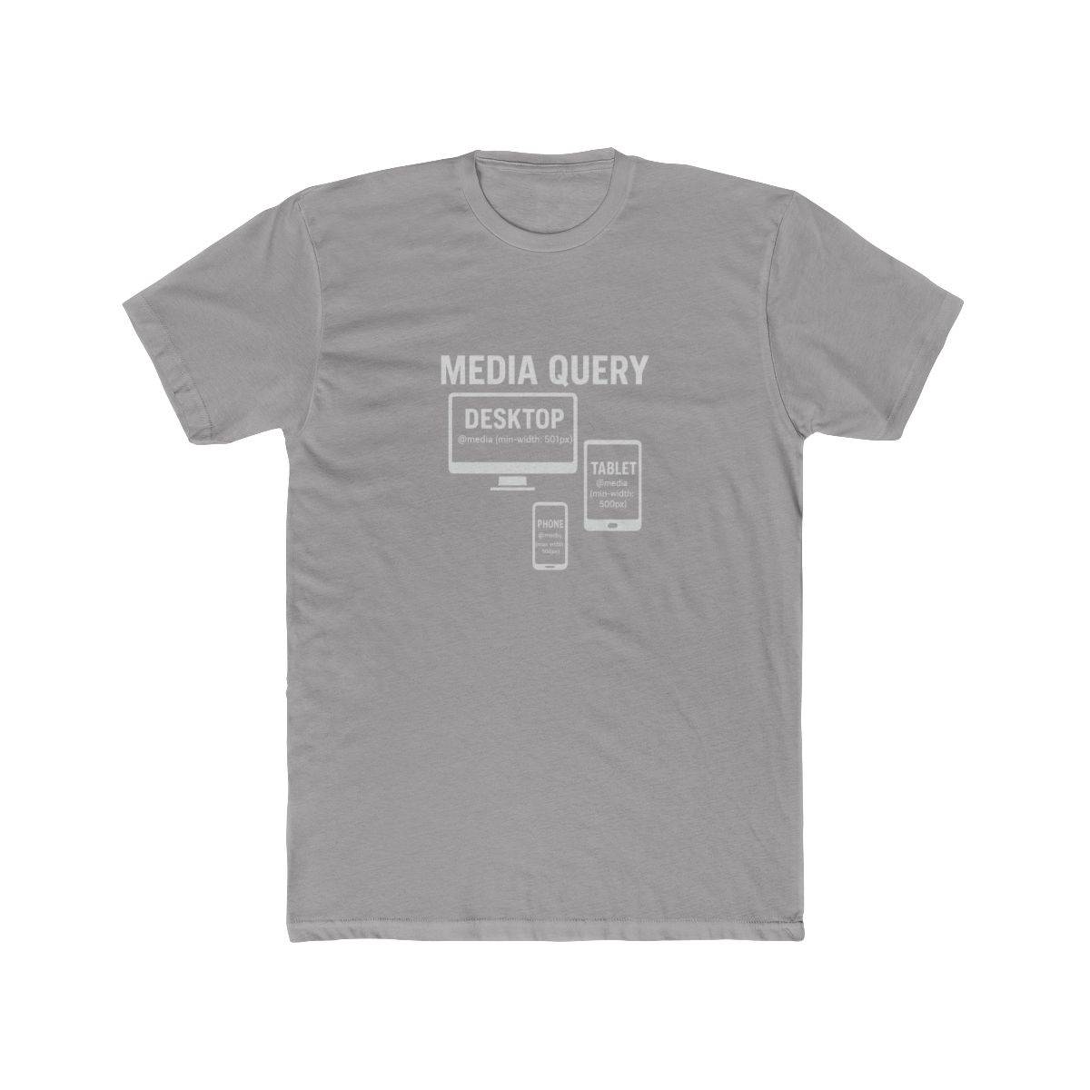 Funny CSS Media Query Responsive Design T-Shirt - Official t-shirts merchandise