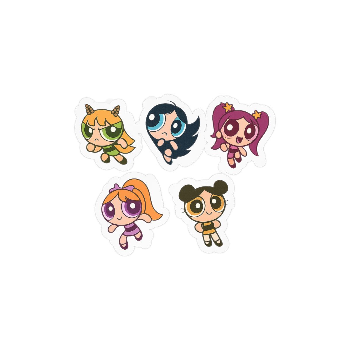 NewJeans Powerpuff Crossover | Kpop Stickers, Powerpuff Decals, Cute Vinyl Pack