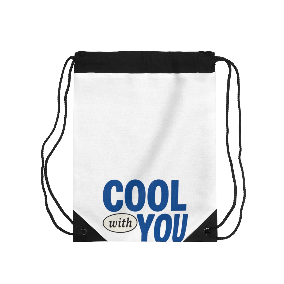 NewJeans Cool With You K-Pop Drawstring Bag - Concert Fan Essential - Official Group merchandise
