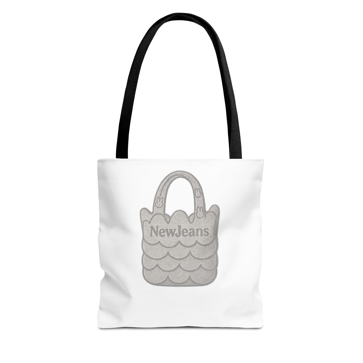 NewJeans Minji Bunny Beach Bags | K-Pop Reusable Tote - Official Group merchandise