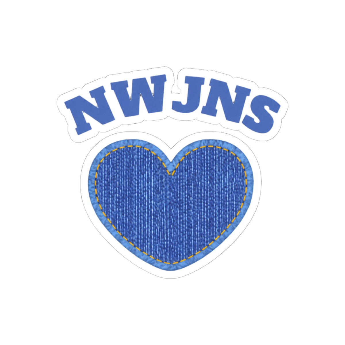Newjeans Kp New Jeans Kp Newjeans K P New Je _1 Classic Round Sticker - alternate angle 1, merchandise