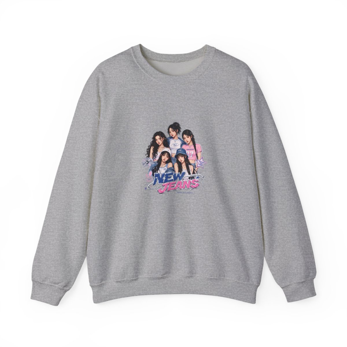 NewJeans Crewneck Sweatshirt - alternate angle 2, merchandise