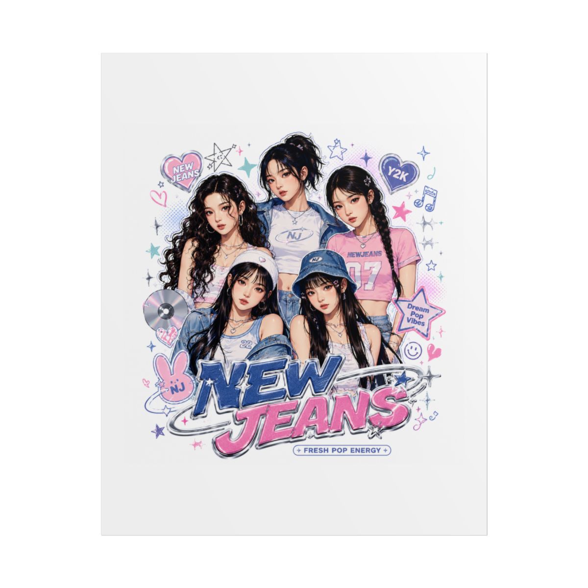 NewJeans Poster #2 - Official posters merchandise