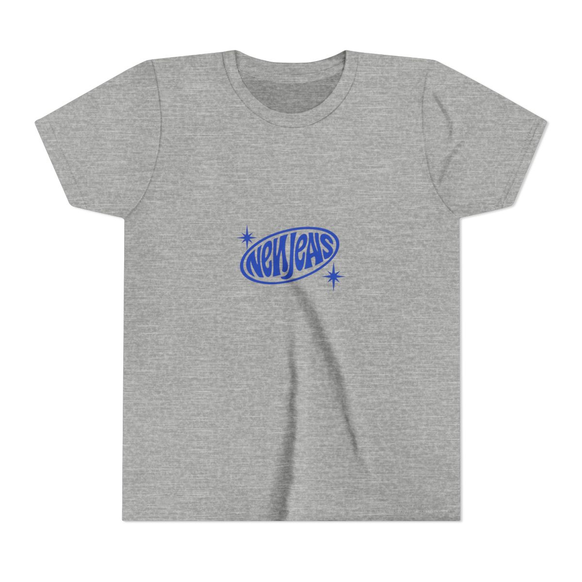NewJeans Bold Lettering K-Pop Kids T-Shirt