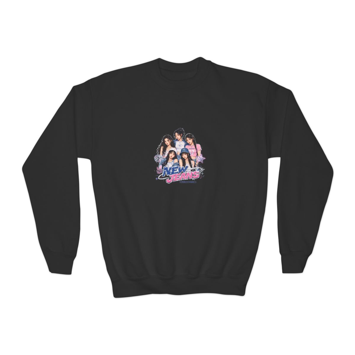 NewJeans Crewneck Kids Sweatshirt
