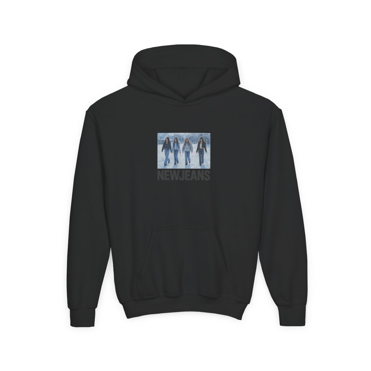 NewJeans K-Pop Group Print Kids Hoodie