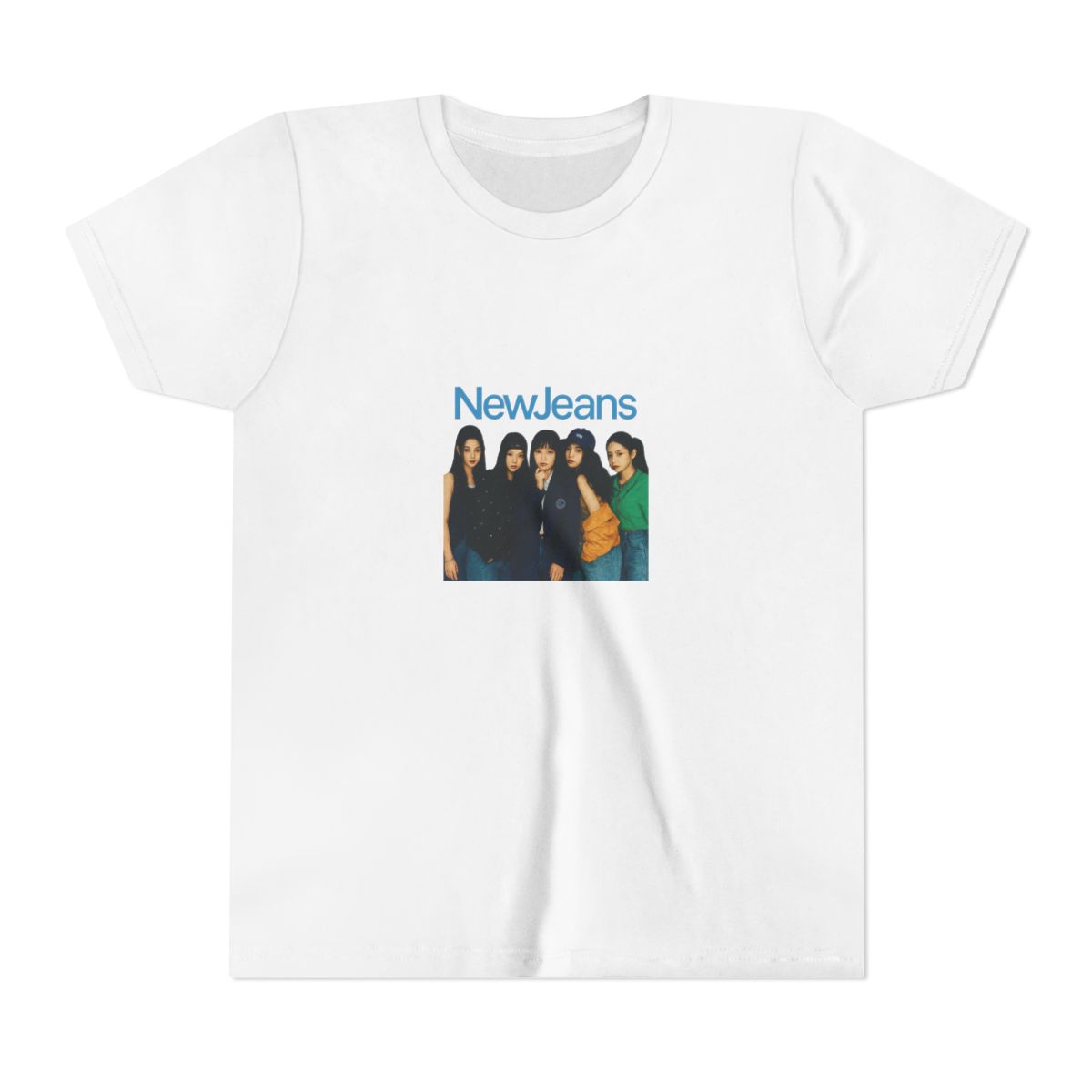 NewJeans K-Pop Idol Photo Graphic Kids T-Shirt