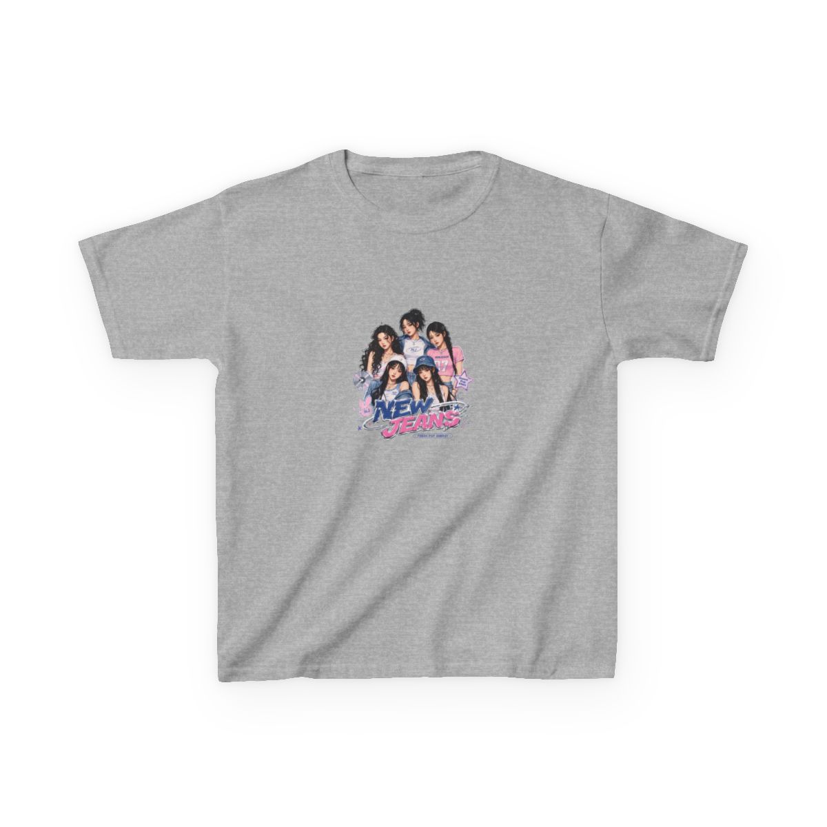 NewJeans Kids T-Shirt - alternate angle 3, merchandise