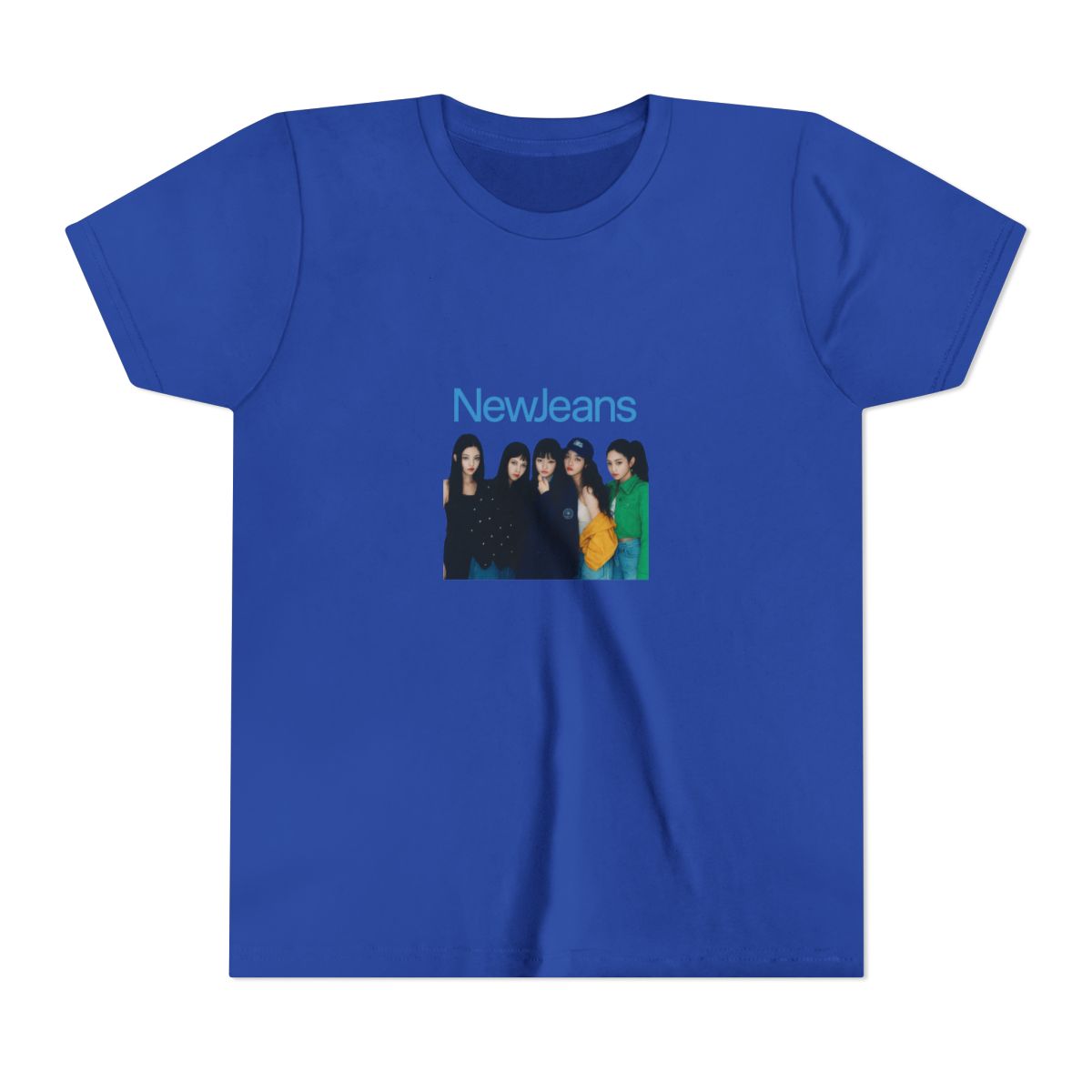 Vibrant NewJeans Photo K-Pop Fan Kids T-Shirt - Official T-Shirts merchandise